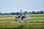 Gyrocopter MTOsport beim Start ...  Rolf Reinhardt 06.08.2011