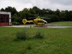 EC 135 von ADAC mit den Rufnamen Christoph 5 am ...