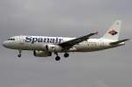 Spanair, EC-IVG, Airbus, A320-232, ...  Kurt Greul 22.08.2011