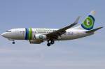 Transavia, PH-XRE, Boeing, B737-7K2, ...  Kurt Greul 25.08.2011
