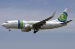 Transavia, PH-XRV, Boeing, B737-7K2, ...  Kurt Greul 26.08.2011
