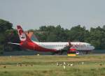 Air Berlin B 737-82R D-ABKA kurz vor dem Start in ...