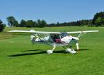 Aeropro Eurofox D-MEFC auf ...  Rolf Reinhardt 28.08.2011