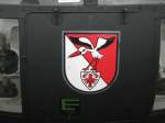 27.08.2011 - Wappen der HFlgUstgStff 1 an einer Bo 105. ...