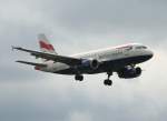 British Airways A 319-131 ...  Frank Maczkowicz 31.08.2011