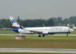 dusseldorf-dus SunExpress, TC-SNL, Boeing 737-800 wl (neue SE-Lackierung), 28.07.2011, DUS-EDDL, D�sseldorf, Germany 

