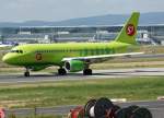 A319 S7 Airlines, VP-BHP, Airbus A 319-100, 02.08.2011, FRA-EDDF, Frankfurt, Germany 

