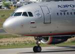 frankfurt-am-main-fra Aeroflot, VP-BKX 'G.Sedov' (leider nur die kyrillische Sschrift), Airbus A 320-200 (Bug/Nose), 02.08.2011, FRA-EDDF, Frankfurt, Germany
