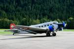 Die Ju-52 HB-HOT ist ...  Andr� Breutel 11.09.2011