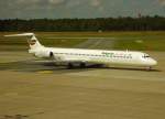 Bulgarian air charter
Typ:MD 81
Flughafen:N�rnberg ...   angelo.bielitz 13.09.2011