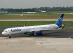 dusseldorf-dus Condor, D-ABOI (Peanuts-Sticker), Boeing 757-300 wl, 28.07.2011, DUS-EDDL, D�sseldorf, Germany 

