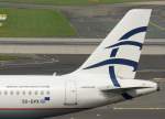 dusseldorf-dus Aegaen Airlines, SX-DVX, Airbus A 320-200 (Seitenleitwerk/Tail), 28.07.2011, DUS-EDDL, D�sseldorf, Germany 

