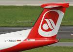dusseldorf-dus Air Berlin (LGW), D-ABQG, DHC 8Q-400 (Seitenleitwerk/Tail), 28.07.2011, DUS-EDDL, D�sseldorf, Germany 

