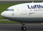 dusseldorf-dus Lufthansa, D-AIKL 'Ingolstadt', Airbus A 330-300 (Bug/Nose), 28.07.2011, DUS-EDDL, D�sseldorf, Gemany 

