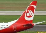 dusseldorf-dus Air Berlin (Germania), D-AGEC, Boeing 737-700 (Seitenleitwerk/Tail), 28.07.2011, DUS-EDDL, D�sseldorf, Gemany 

