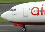 dusseldorf-dus Air Berlin (Germania), D-AGEC, Boeing 737-700 (Bug/Nose), 28.07.2011, DUS-EDDL, D�sseldorf, Gemany 

