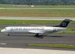 dusseldorf-dus Lufthansa Regional (Contact Air), D-AFKA, Fokker 100 (StarAlliance-Lackierung), 28.07.2011, DUS-EDDL, D�sseldorf, Gemany 


