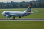 Germanskyairlines in DUS beim ...  Sebastian S�ss 01.10.2011