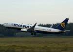 Ryanair, EI-EKC, Boeing 737-800 wl, 17.08.2011, NRN-EDLV, Weeze Niederrhein, Germany ...