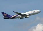 Thai Airways, HS-TGJ Hariphunchai , Boeing 747-400, 02.08.2011, FRA-EDDF, Frankfurt, Germany ...