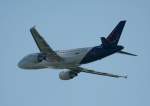 Brussels Airlines A 319-111 OO-SSQ kurz nach dem Start in ...