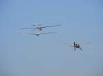 PZL 104 Wilga 35 D-EWRE beim schleppen eines Grob-Astir CS ...