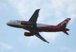 Air Berlin A 319-112 D-ABGR kurz nach dem Start in ...