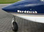norden-norddeich-edws FLN FRISIA-Luftverkehr GmbH Norddeich, D-IFTI 'Norddeich', Britten-Norman, BN-2B-20 Islander (Bug/Nose), 04.09.2011, EDWS, Norden-Norddeich, Germany