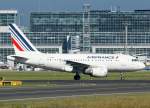 frankfurt-am-main-fra Air France, F-GUGA, Airbus, A 318-100, 10.09.2011, FRA-EDDF, Frankfurt, Germany