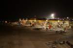 Viel los am am D�sseldorfer Flughafen am 01.11.2011. Unter anderem ...