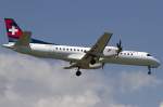 Darwin Airlines, HB-IZZ, Saab, ...  Kurt Greul 16.11.2011