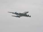 Hier der Airbus A380, ...  Alexander Borchardt 19.11.2011