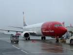 Eine Boeing 737-8JP (LN-DYB) ...  Andreas Mack 22.11.2011