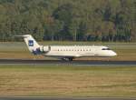 Cimber Air Canadair Regjet CRJ100LR OY-RJC nach der Landung in ...