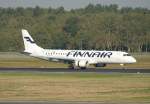 Finnair Embraer ERJ-190-100LR OH-LKH nach der Landung in Berlin-Tegel am ...