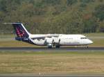 Brussels Airlines Avro Regjet RJ100 OO-DWE nach der Landung in ...