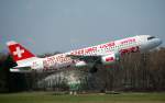 A320 08.04.2008 Ich liebe die HB-IJM von Swiss, gef�llt mir besser als zur WM2006 die Fussballnasen der LH.