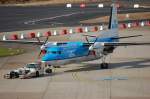 KLM Cityhopper Fokker 50 Flughafen D�sseldorf  ...