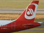 dusseldorf-dus Air Berlin, D-ABFU, Airbus A 320-200 (Seitenleitwerk/Tail), 13.11.2011, DUS-EDDL, D�sseldorf, Germany 