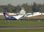 Malev De Havilland Canada DHC-8-402Q HA-LQC beim Start in Berlin-Tegel ...