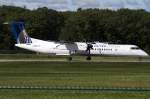 United - Express, N34NG, deHavilland, DHC-8-402Q Dash 8, 29.08.2011, ALB, ...
