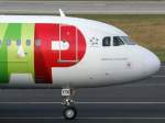 dusseldorf-dus TAP, CS-TTE 'Francesco di Ollanda', Airbus A 319-100 (Bug/Nose), 13.11.2011, DUS-EDDL, D�sseldorf, Germany 