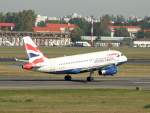 British Airways A 319-131 G-EUOD beim Start in Berlin-Tegel am ...