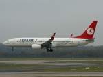dusseldorf-dus Turkish Airlines, TC-JHB 'Safranbolu', Boeing 737-800 wl, 13.11.2011, DUS-EDDL, D�sseldorf, Germany 