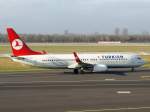 dusseldorf-dus Turkish Airlines, TC-JHB 'Safranbolu', Boeing 737-800 wl, 13.11.2011, DUS-EDDL, D�sseldorf, Germany 