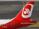 dusseldorf-dus Air Berlin, D-ABFN, Airbus A 320-200 (Seitenleitwerk/Tail), 13.11.2011, DUS-EDDL, D�sseldorf, Germany 
