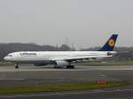 dusseldorf-dus Lufthansa, D-AIHK 'ohne Namen', Airbus A 330-300, 13.11.2011, DUS-EDDL, D�sseldorf, Germany 