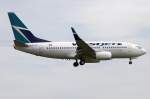 WestJet, C-FLWJ, Boeing, B737-7CT, ...  Kurt Greul 29.12.2011