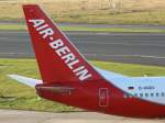 dusseldorf-dus Air Berlin (Germania), D-AGEU, Boeing, 737-700 (Seitenleitwerk/Tail), 13.11.2011, DUS-EDDL, D�sseldorf, Germany 