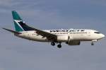 WestJet, C-GWBN, Boeing, B737-7CT, ...  Kurt Greul 30.12.2011